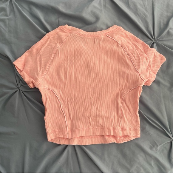 Urban Outfitters pink baby tee - Picture 2 of 3